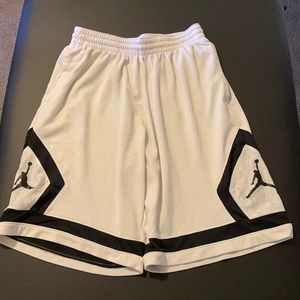 Jordan brand white shorts